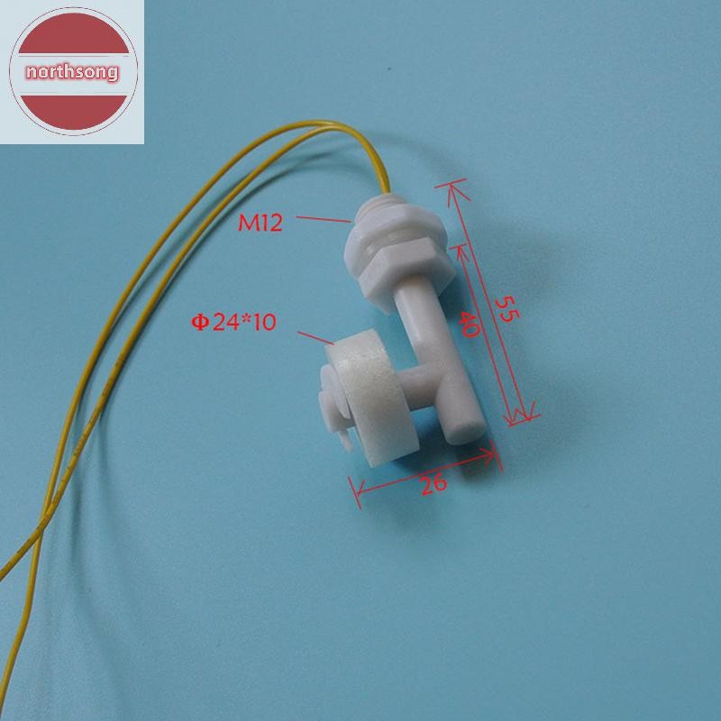 NOR Mini Float Switch ประกอบด้วย DC 220V Liquid Water Level Sensor มุม ...