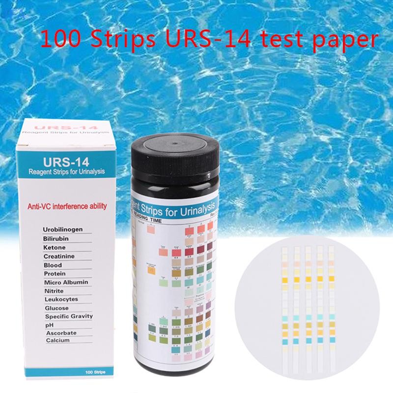 IFA URS-14 100strips Urinarysis Reagent Test Paper ปัสสาวะ PH Test ...
