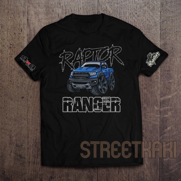ใหม่ Ford Ranger Raptor Tshirt Design 4x4 Motorsport Tees Dri-fit ไมโคร ...