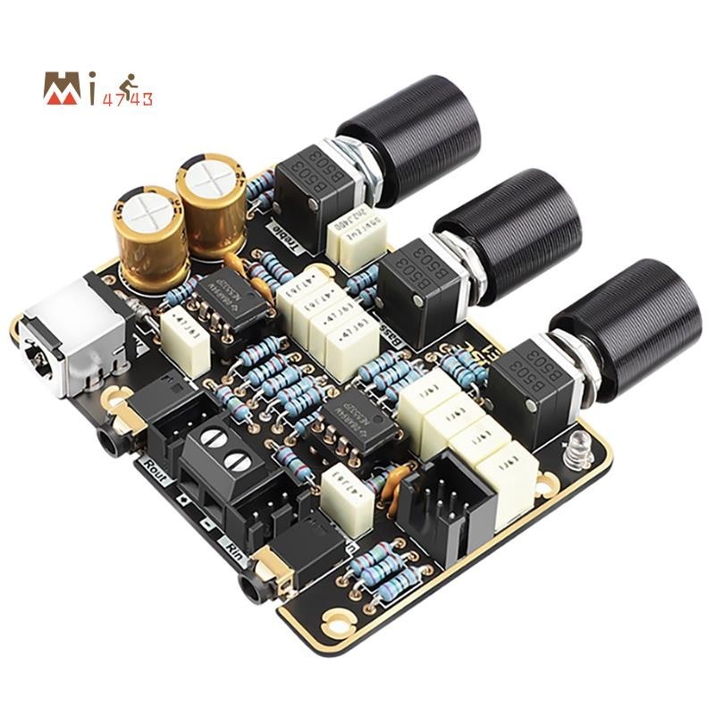 Mi4743NE5532 Preamp Tone Audio Board HIFI Active Filter Power Amplifier