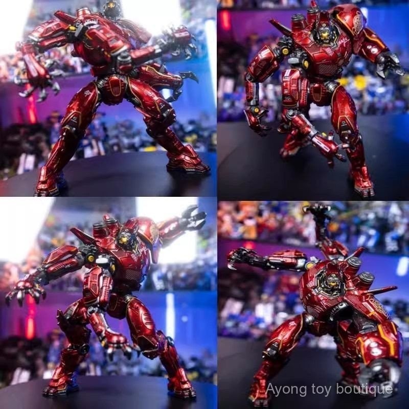 [จัดส่งในวันเดียวกัน] neca Pacific Rim Electroplating Storm Red Mecha ...