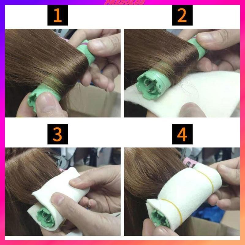 [Predolo2] 20x Perming Pad Barber Perm Hair Rod อุปกรณ์เสริมอุณหภูมิสูง ...