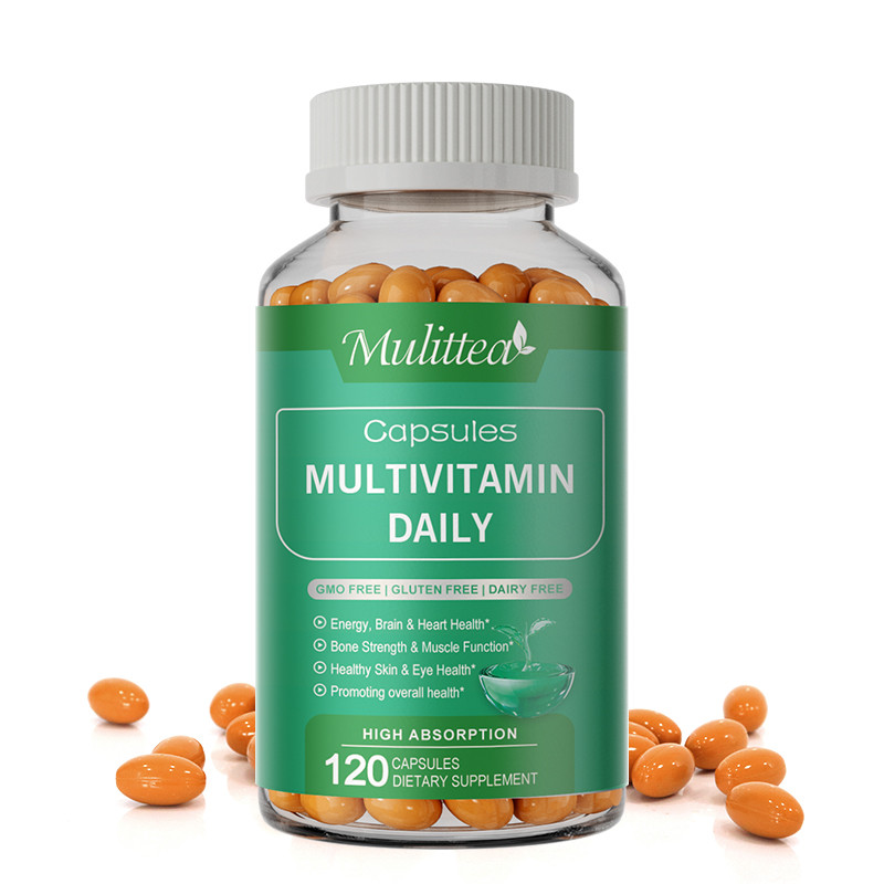 Mulittea Daily Multivitamin Capsules วิตามินรวมทุกวัน เสริมระบบ ...