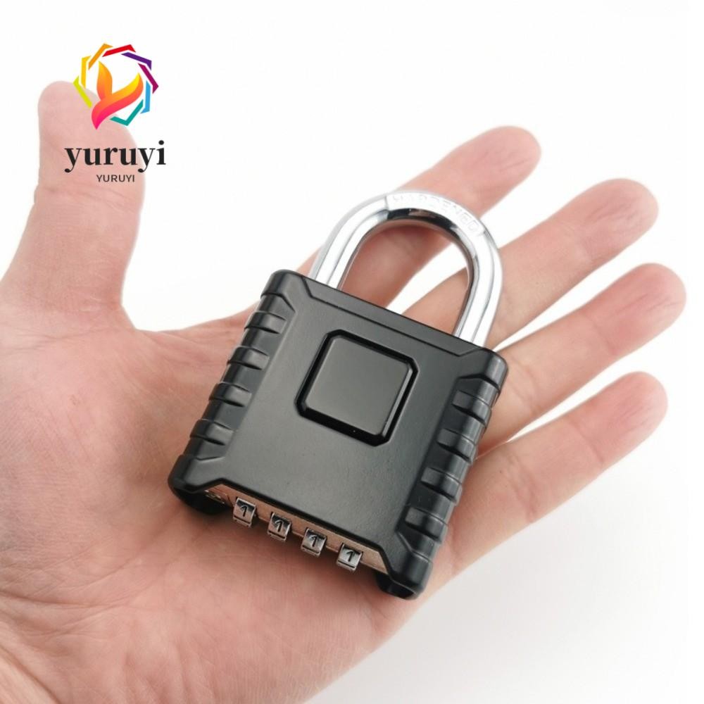 YURUYI Heavy Duty Padlock, โลหะ 4 หลักจํานวนรวมรหัสผ่านล็อค, Universal ...