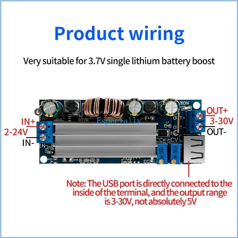 Esp Boost Converter-บอร์ดโมดูล Step Up ตัวควบคุมกระแสไฟคงที่ LED Power ...