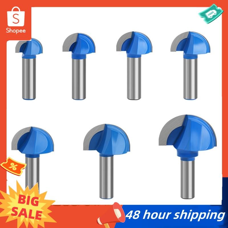 พร้อมสต็อก 1/2 Shank Round Nose Groove Core Box Router Bit Double ...