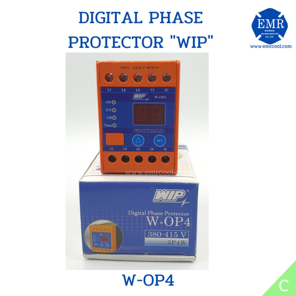 WIP Digital Phase Protector W-OP4 | Shopee Thailand