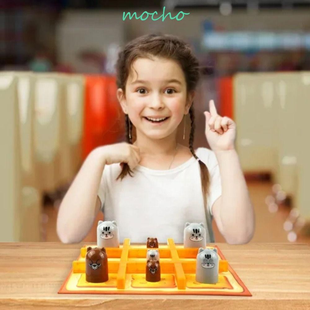 Mocho Tic TAC Toe Game, Table Game Nesting Doll Stacking Cup Game, ซื้อ