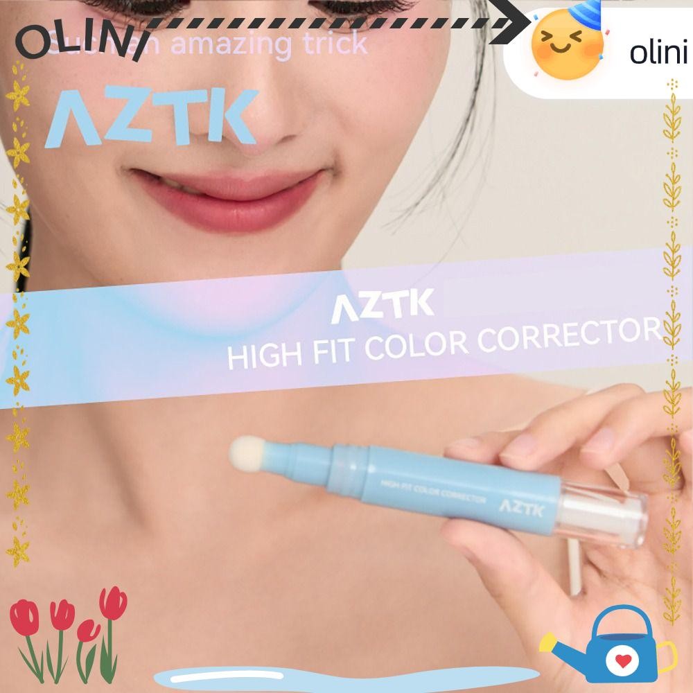 OLINI 1 ชิ้นแต่งหน้าเหลว, Face Brightening AZTK คอนซีลเลอร์ปากกา, ทนทาน ...