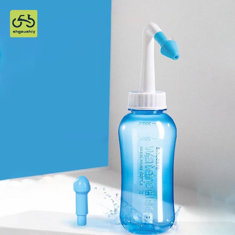 [Shg] Nasal Wash Nasal Irrigator Neti Pot Rinse ทําความสะอาดจมูก หลีก ...