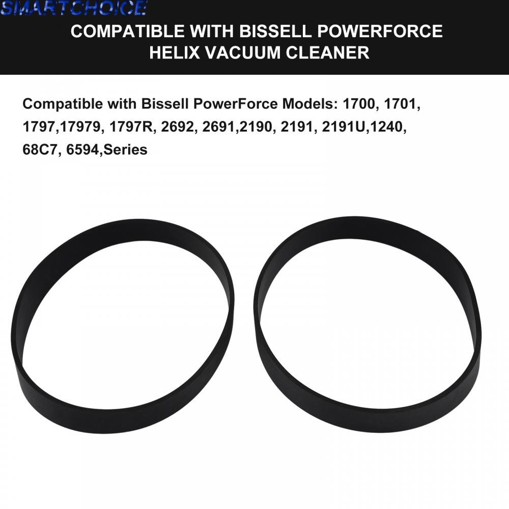 เข็มขัด 2 ชิ้นสําหรับ Bissell PowerForce Helix 2191U, 2191, 2190H 1700 ...