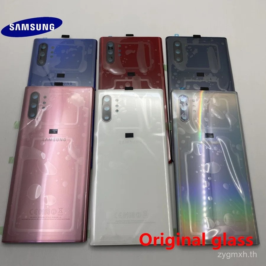 Original สำหรับ Samsung Galaxy Note 10 Plus N970 n975ฝาหลังแบตเตอรี่ ...