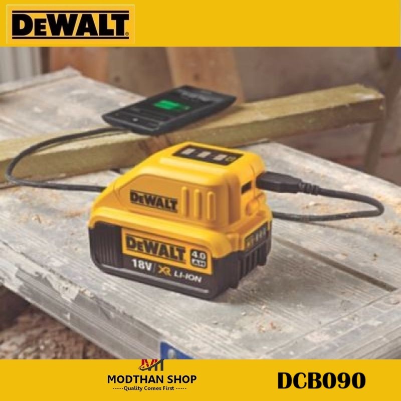DeWALT DCB090 USB Charger สำหรับ 10.8V/12V/18V/54V หัวแปลง USB ...