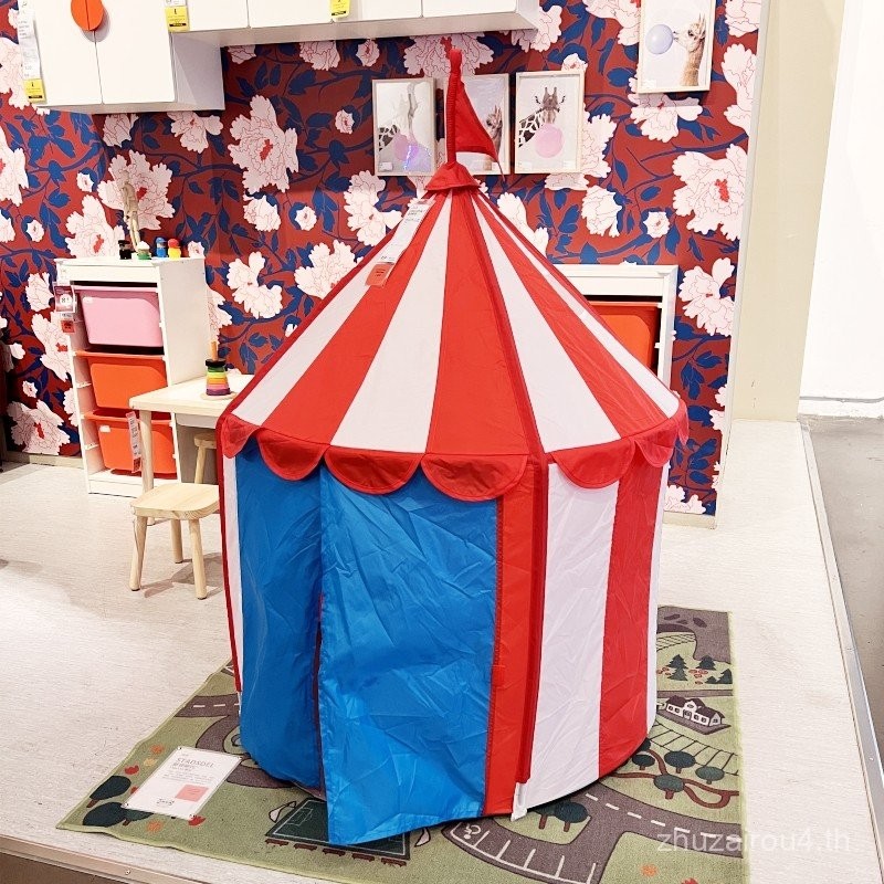 IKEA ของแท้ Lexsta Bussa Hemphouse เต็นท์เด็กเล่น เต็นท์อุโมงค์ Camper ...