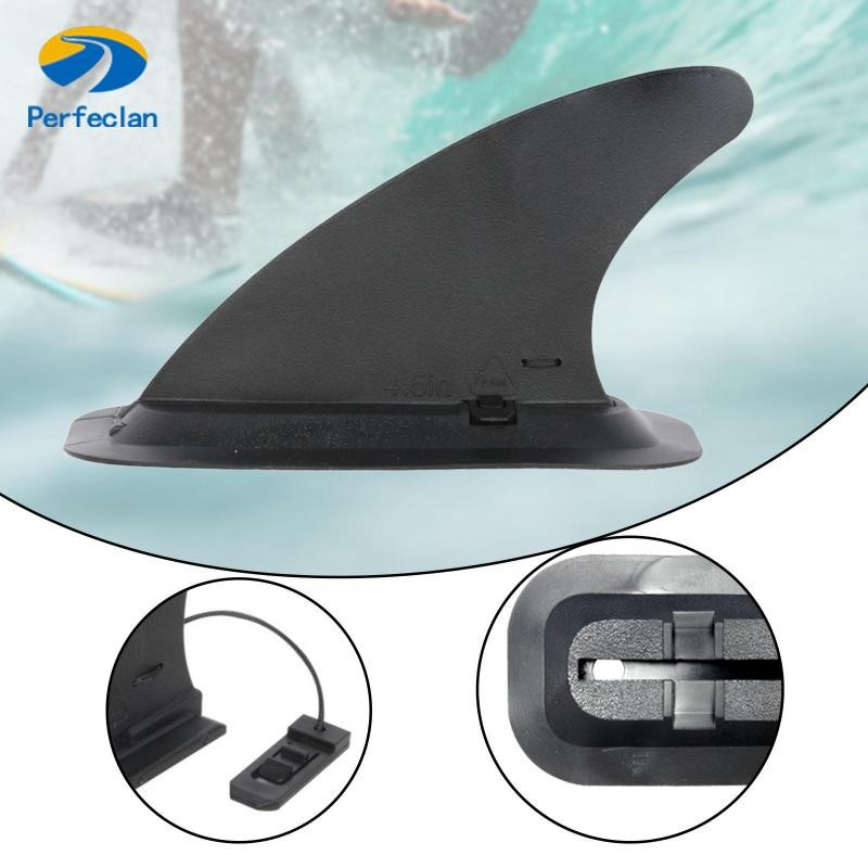 Fin สำหรับ paddleboard สีดำ พร้อมฟังก์ชัน Quick Release และ Water ...