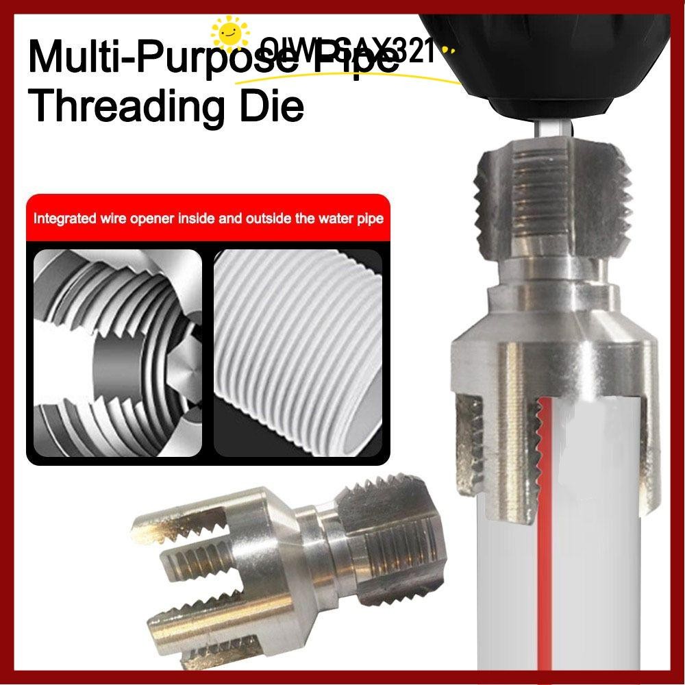 OIWLSAX321 PVC ท่อ Threader Kit, ภายใน/ภายนอก 4/6 จุด PPR Water Pipe ...