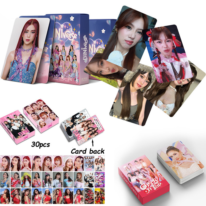 2024 Lomocards BINI Photocard 55 ชิ้น/กล่องฟิลิ…