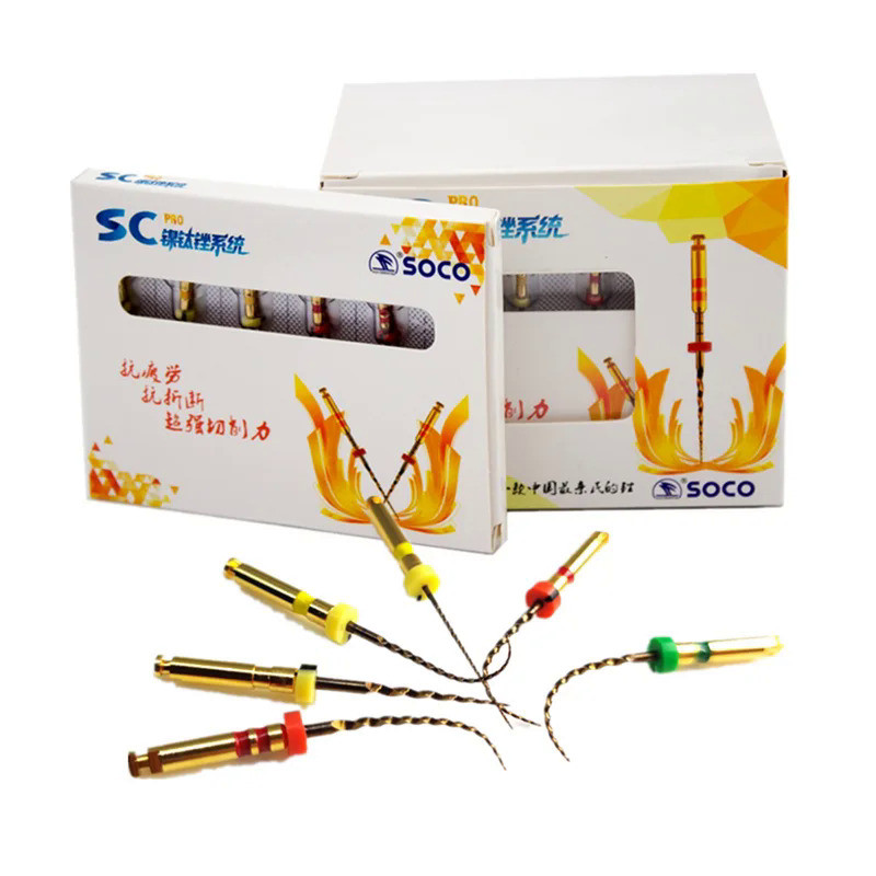 6Pcs/Box COXO PRO Dental Nickel Titanium Heat Activation Root Canal ...