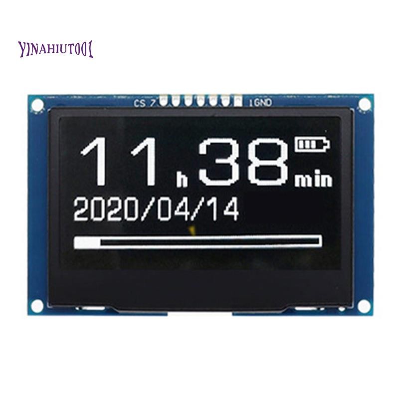 Yinahiut0012.42" โมดูลจอแสดงผล OLED 128x64 SSD1309 SPI I2C อินเทอร์เฟซ ...