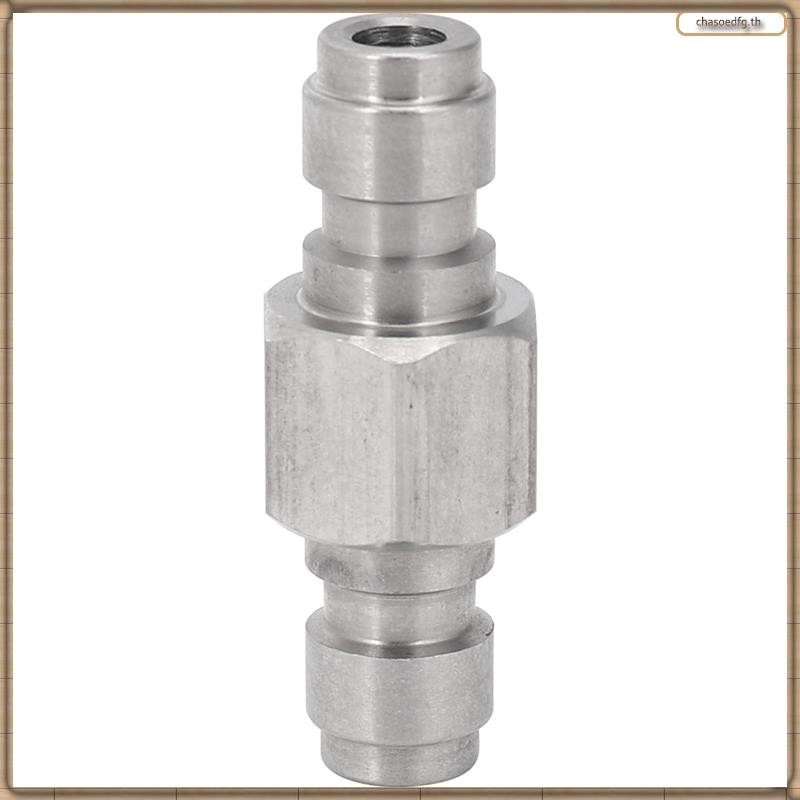 [BP] Air Pcp ทั้งปลายชาย Quick Disconnect Adaptor สแตนเลส Double Male ...