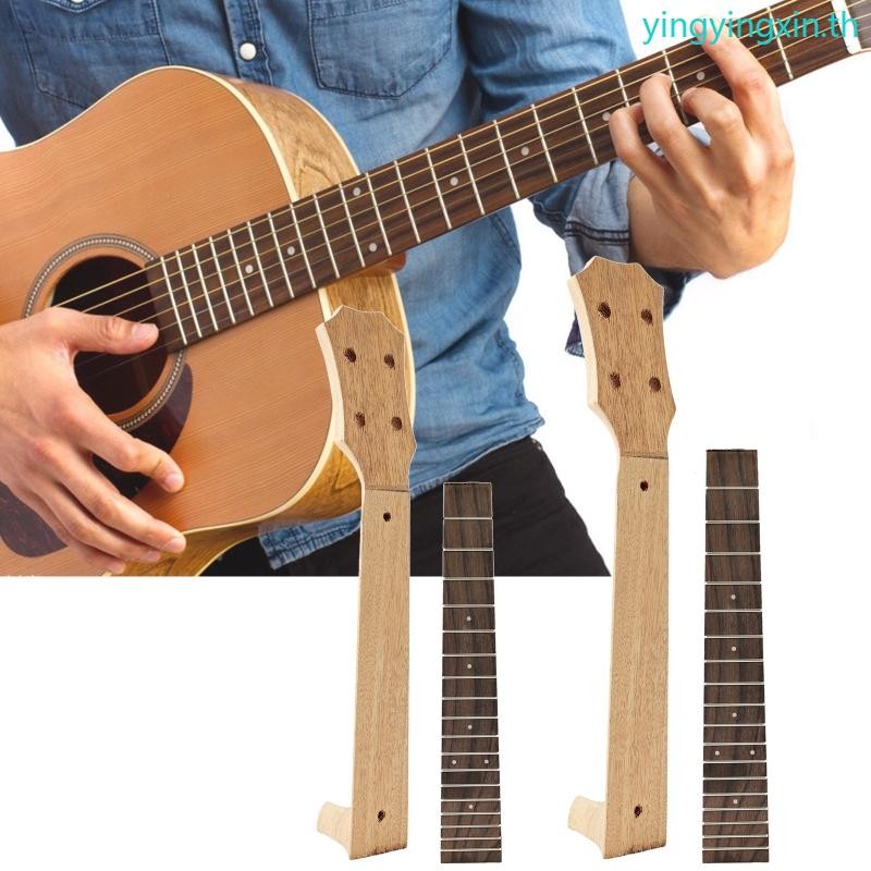 Yin Ukulele คอ Rosewood Fingerboard 4 สายกีตาร์ String Instrument DIY ...