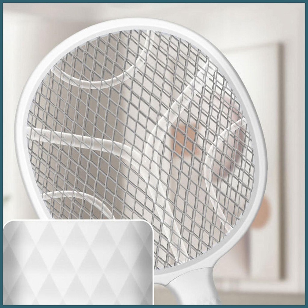 Fly Swatter Racket Electric Fly Swatter 2-in-1 แสงสีม่วง Fly Killing ...