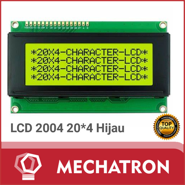 ES99 LCD2004 20X4 LCD 2004A LCD 2004 โมดูล LCD 5V สีเหลืองสีเขียว ...