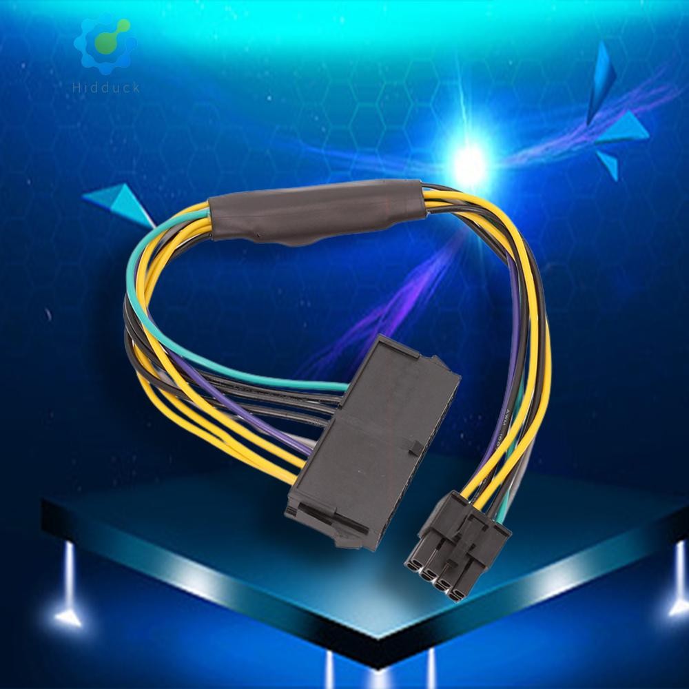 1pc ATX 24pin Femmina A Scheda Madre 8pin Maschio Per DELL - Foto 3