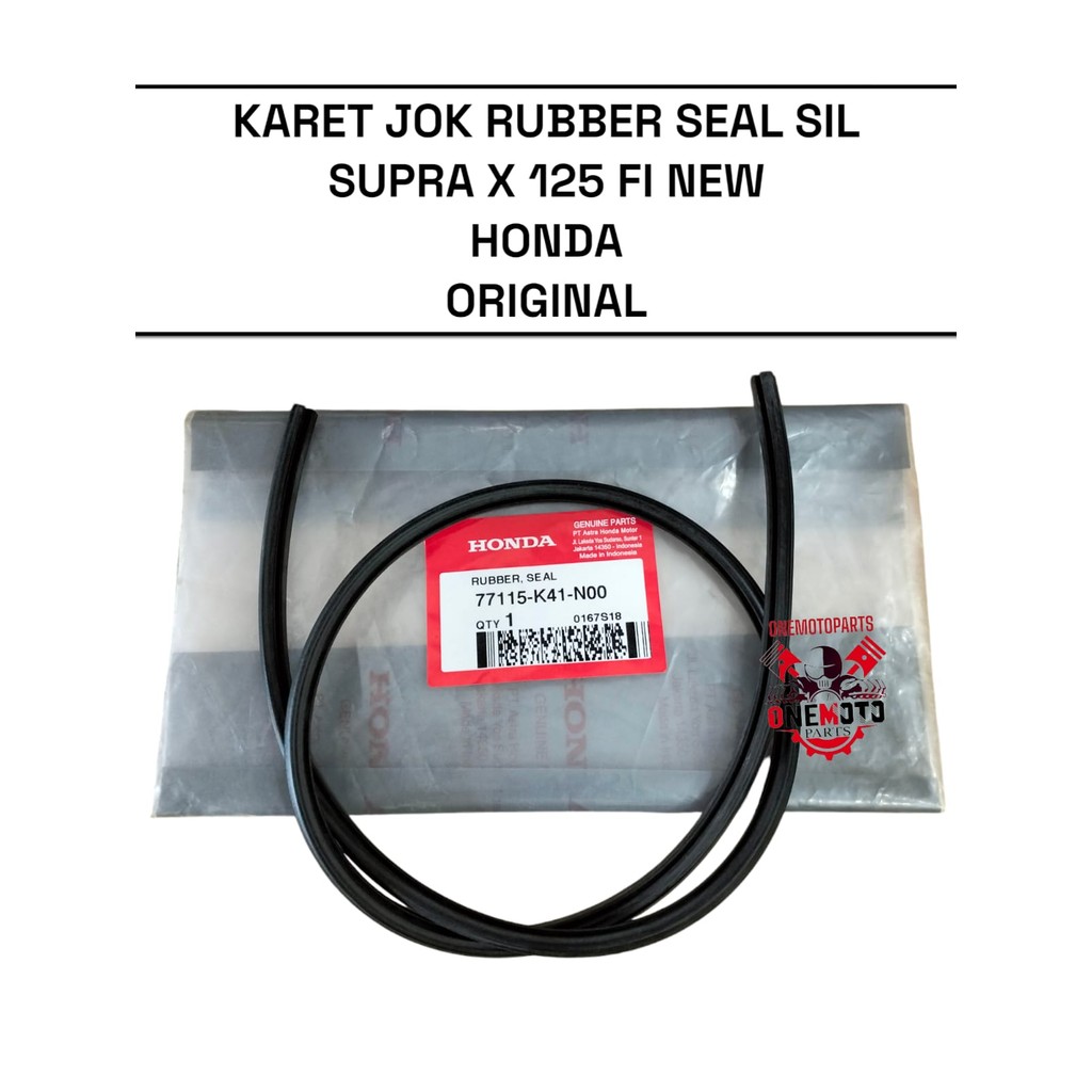ยางที่นั่งซีลยาง SIL SUPRA X 125 FI NEW HONDA 77115-K41-N00 ORIGINAL ...