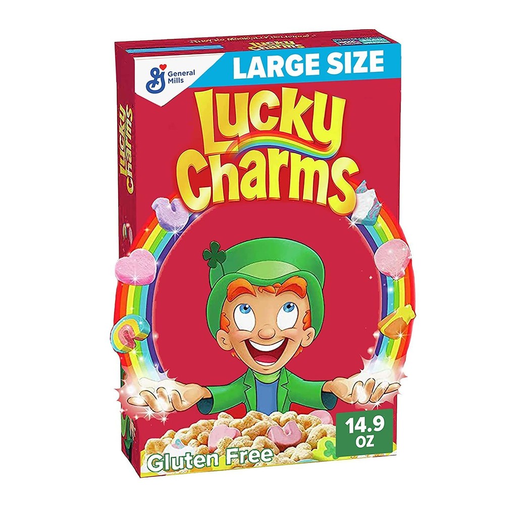 Lucky Charms Cereal นําเข้าจากสหรัฐอเมริกา General Whole Grain Gluten