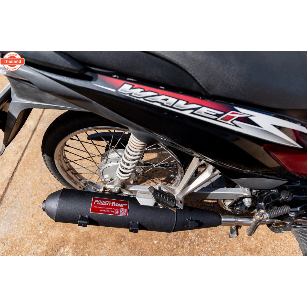 Power Flow ท่อผ่า เวฟ 110i 125i