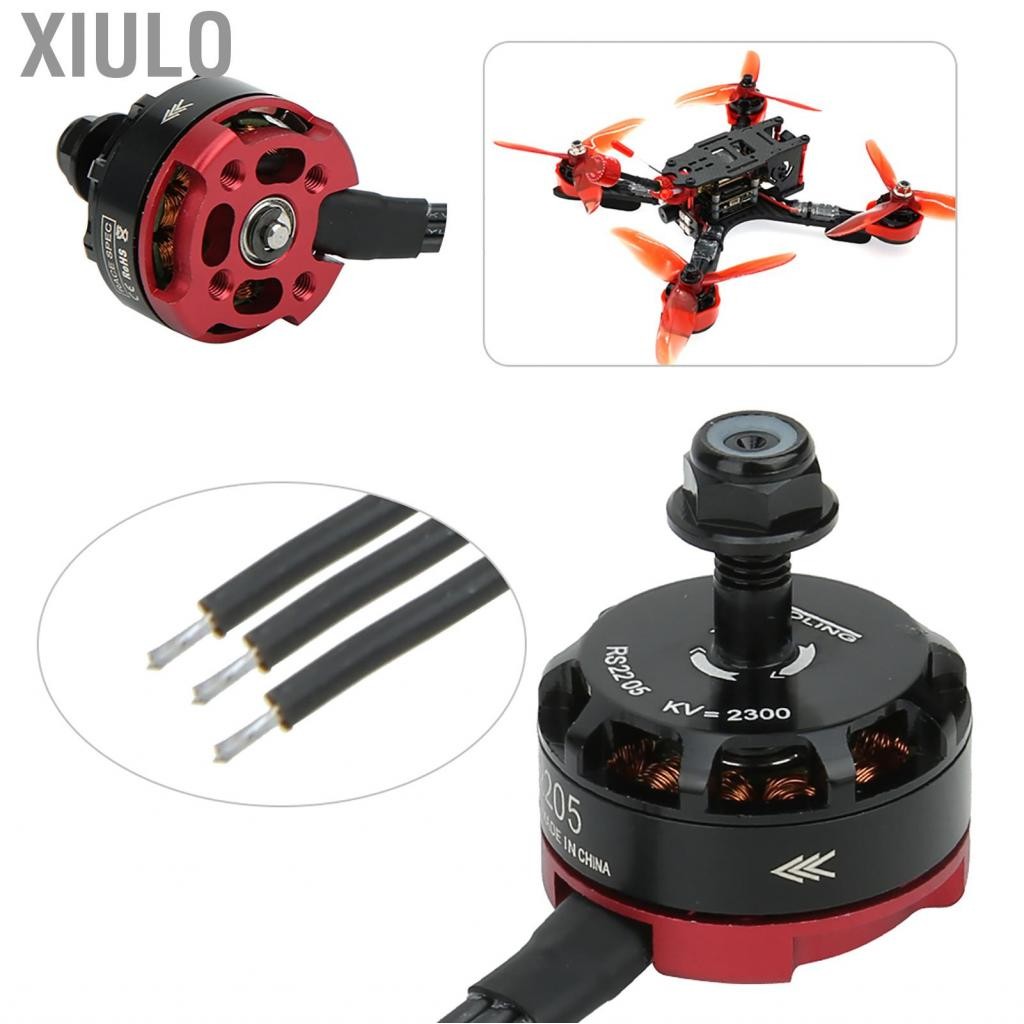 Xiulo มอเตอร์ไร้แปรงถ่าน CW/CCW น้ำหนักเบาสำหรับ FPV Racing Quadcopter ...
