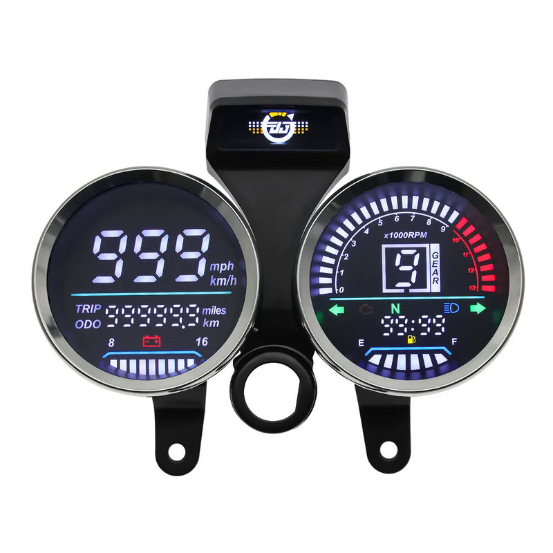 Digital Moto Speedometer For Suzuki GN 125 Motorcycle Dashboard