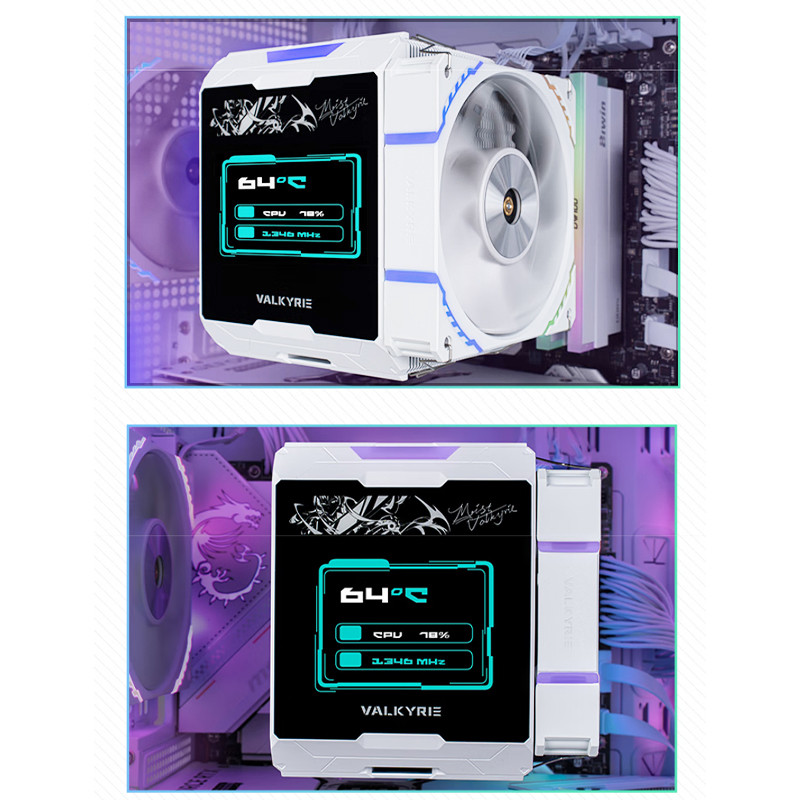 Valkyrie DX140 LOKI AMD/INTEL รุ่น Optimized ของฮีทซิงค์ CPU ระบาย
