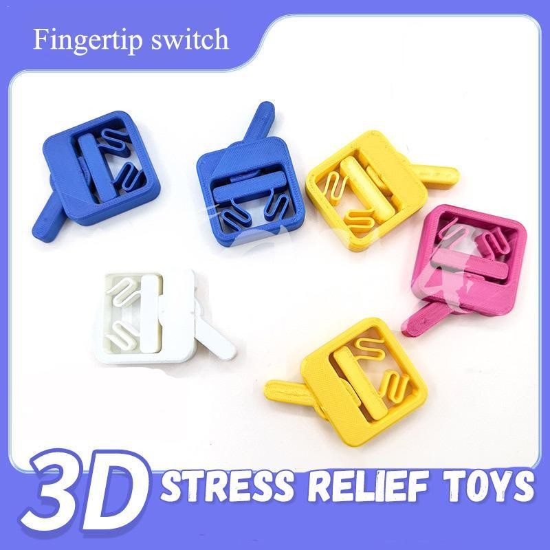Stress Relief Toys 3D Printed Work or Travel Stress Toggle Button ...