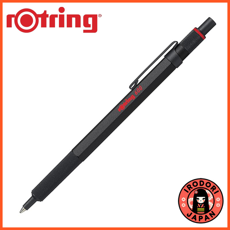 Rotring rOtring600 Ballpoint Pen Black M Medium Point Oil-based in Gift ...