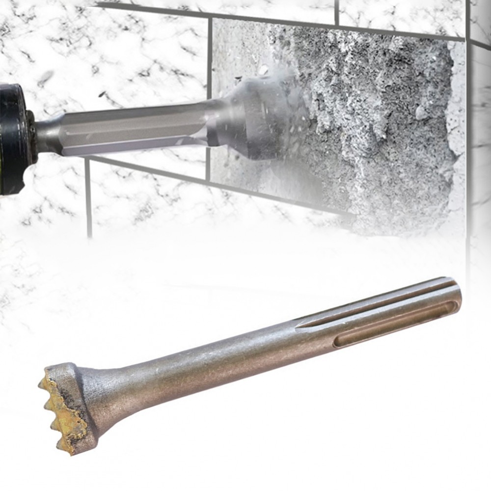 SDS MAX Hammer Chisel Five Pits Handle ประสิทธิภาพสูงแบบพกพาสีเงิน ...