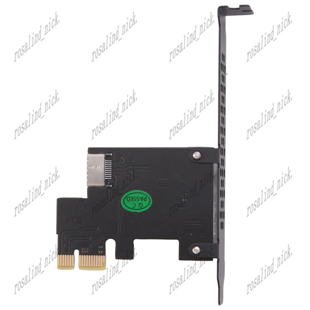 [Rosalind_Nick]PCI-E 1X ถึง USB 3.2 GEN1 5Gbps Type-E A-Key การ์ดขยาย ...