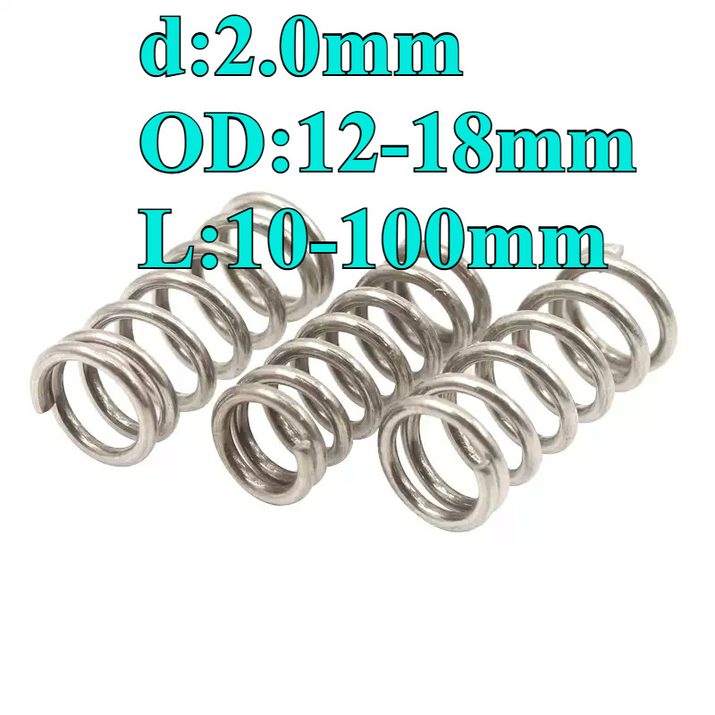 สปริงกด-สปริงดัน สปริงอัด สปริงดันทั่วไป แตนเลส 304 /Compression Spring ...