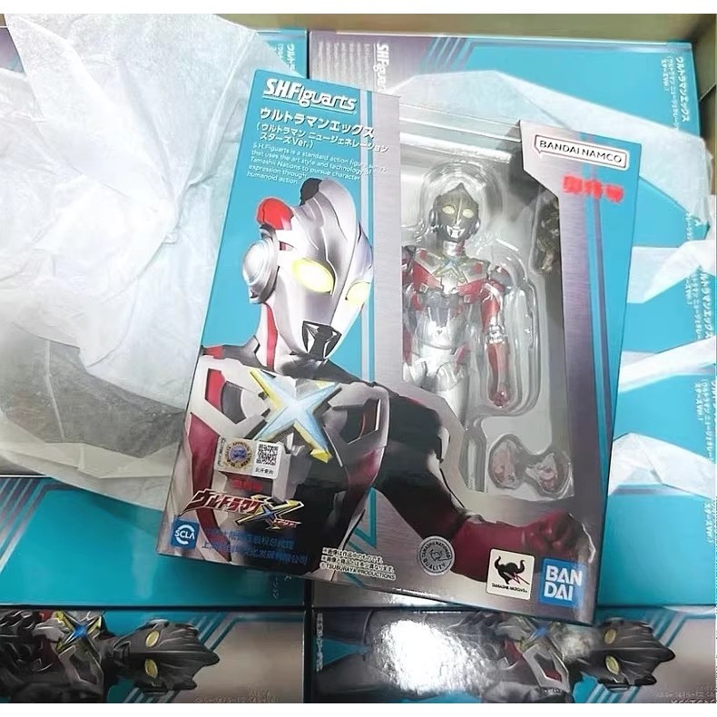 Bandai SHF Ultraman X Basic Form ฟิกเกอร์แอ็คชั่น Star X รุ่นใหม่ ...