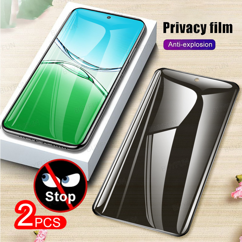 2 Pellicole Privacy In Vetro Temperato 9H Per OPPO A5 Pro 4G/5G – Anti-spia, Antigraffio, Anti-impronte Con Angolo Di Visione 28°