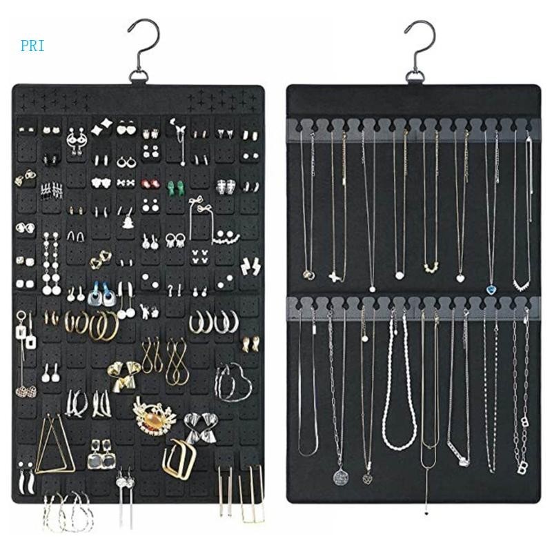 Pr Felt Jewelry Storage Rack สะดวกแขวน Organizers เก็บอุปกรณ์เสริมของ ...