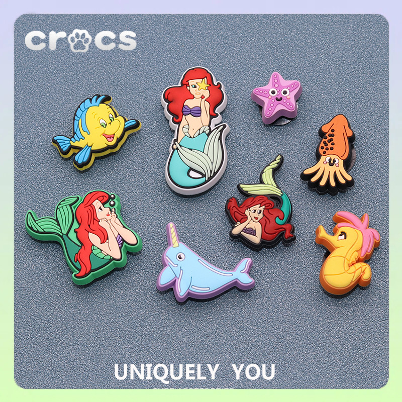 jibbitz crocs Mermaid crocs jibbitz jibbitz crocs เกาหลี jibbitz crocs ...