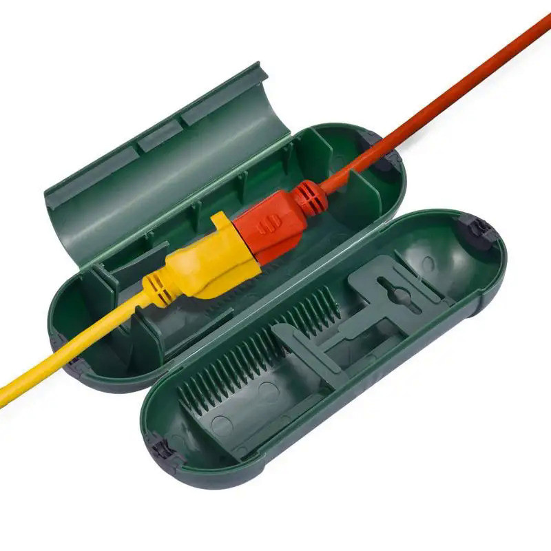Extension Cord Protection Box Weather Resistant Cable Safety Junction ...
