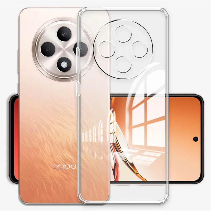สําหรับ OPPO F27 Pro + CPH2643 นุ่มซิลิโคนใสยืดหยุ่นกันกระแทก TPU Cover ...