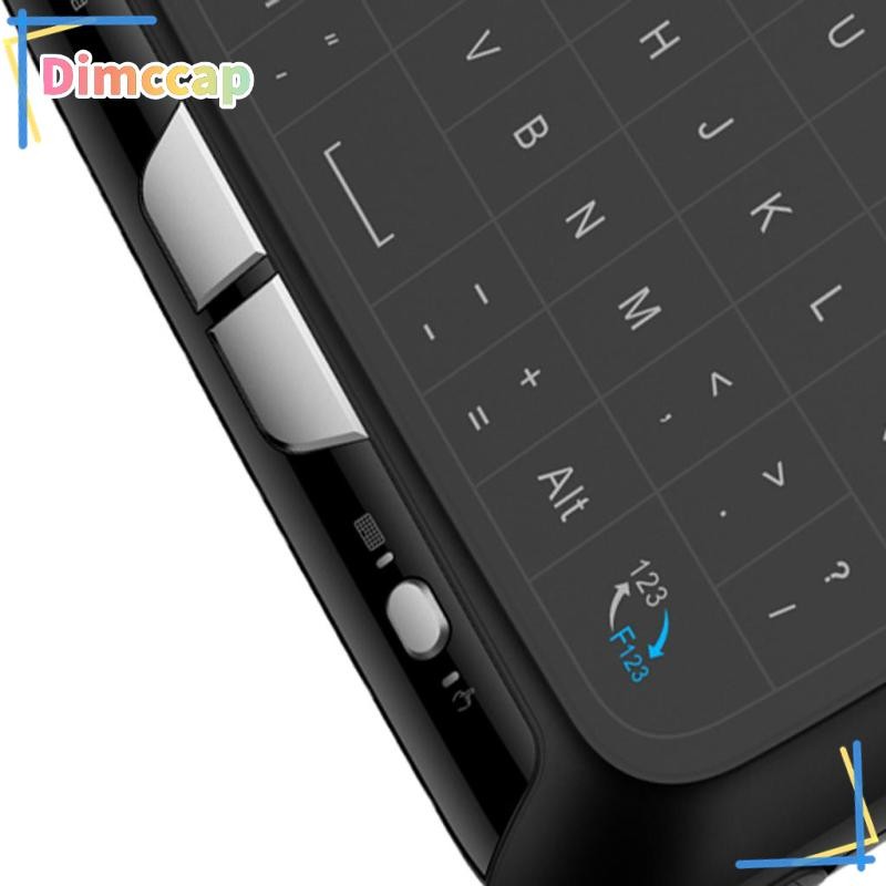 [dimcap] ทัชแพดไร้สาย QWERTY Gaming Keyboard Air Mice Full Touch Screen ...