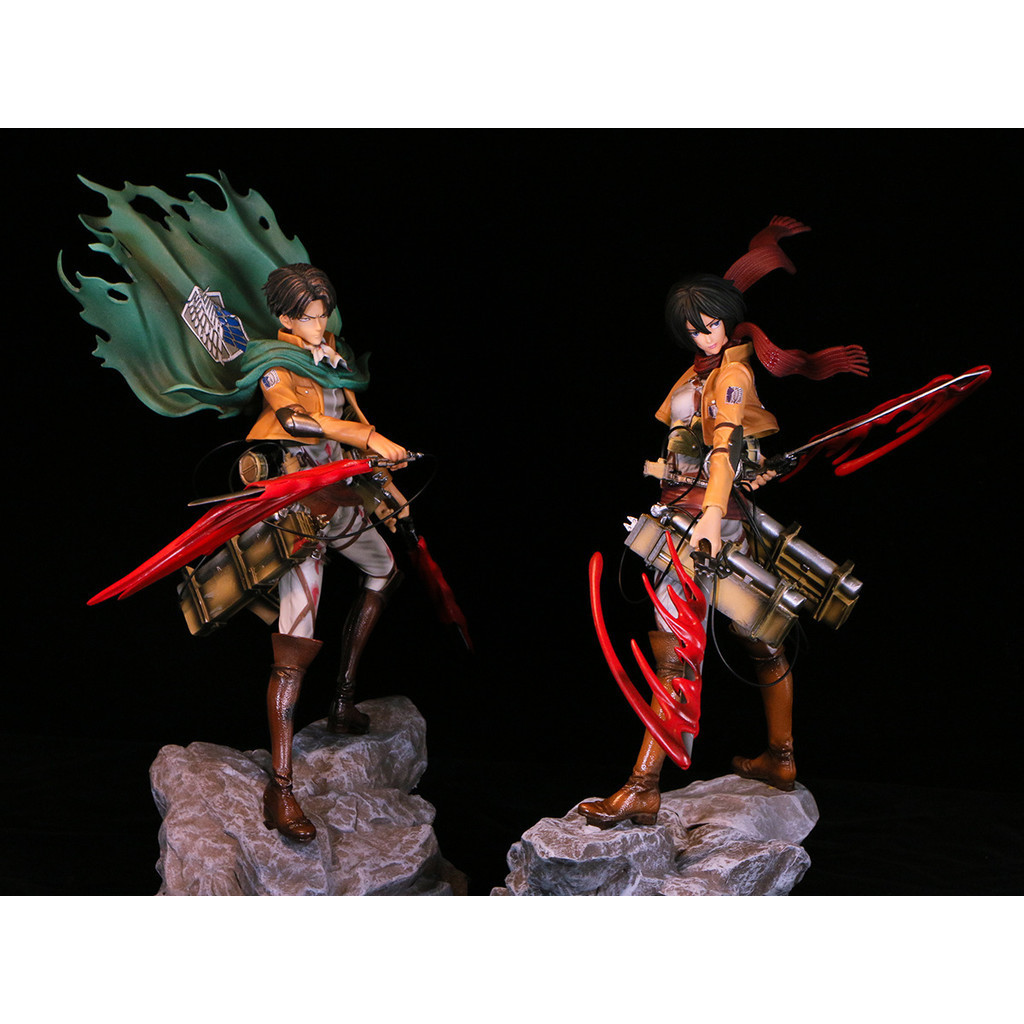 Hxwo Attack on Titan GK Liangchen Mikasa Battle Damaged Version Mikasa ...