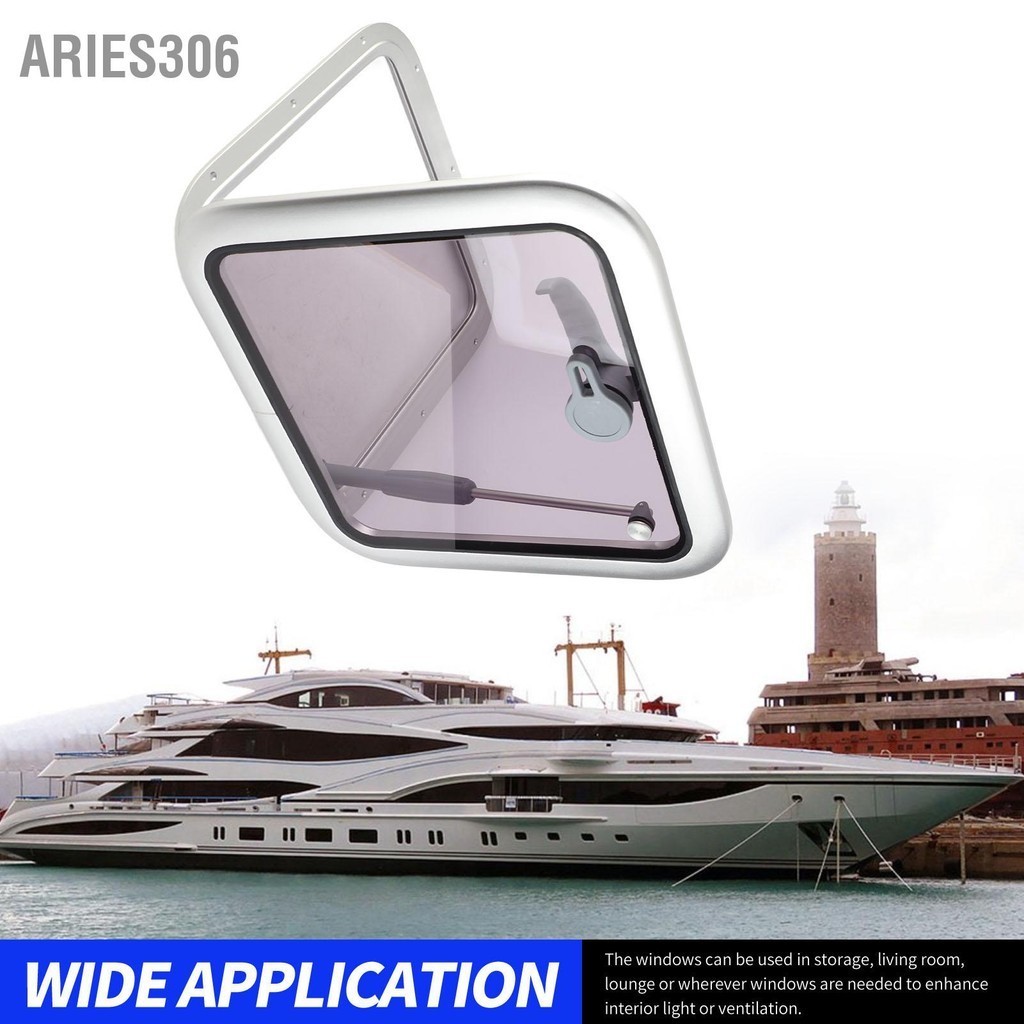 Aries306 เรือ Porthole Window 360 X มม.อลูมิเนียมสำหรับงานหนักสำหรับเรื ...