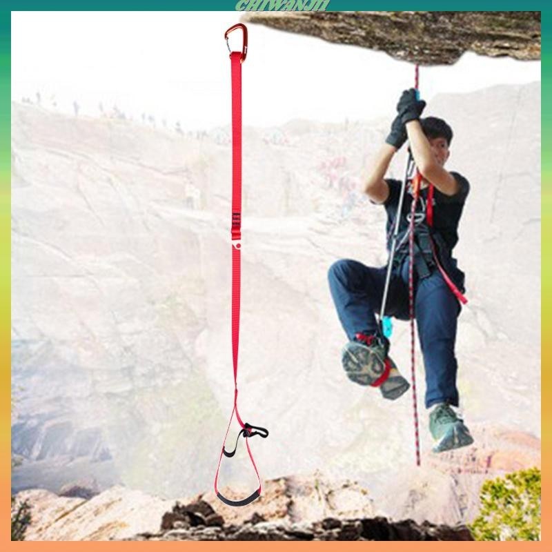 [เท่าไหร่1] ปีนเขาเท้า Ascender Riser 80-130 ซม. ปรับ Caving Foot Loop ...