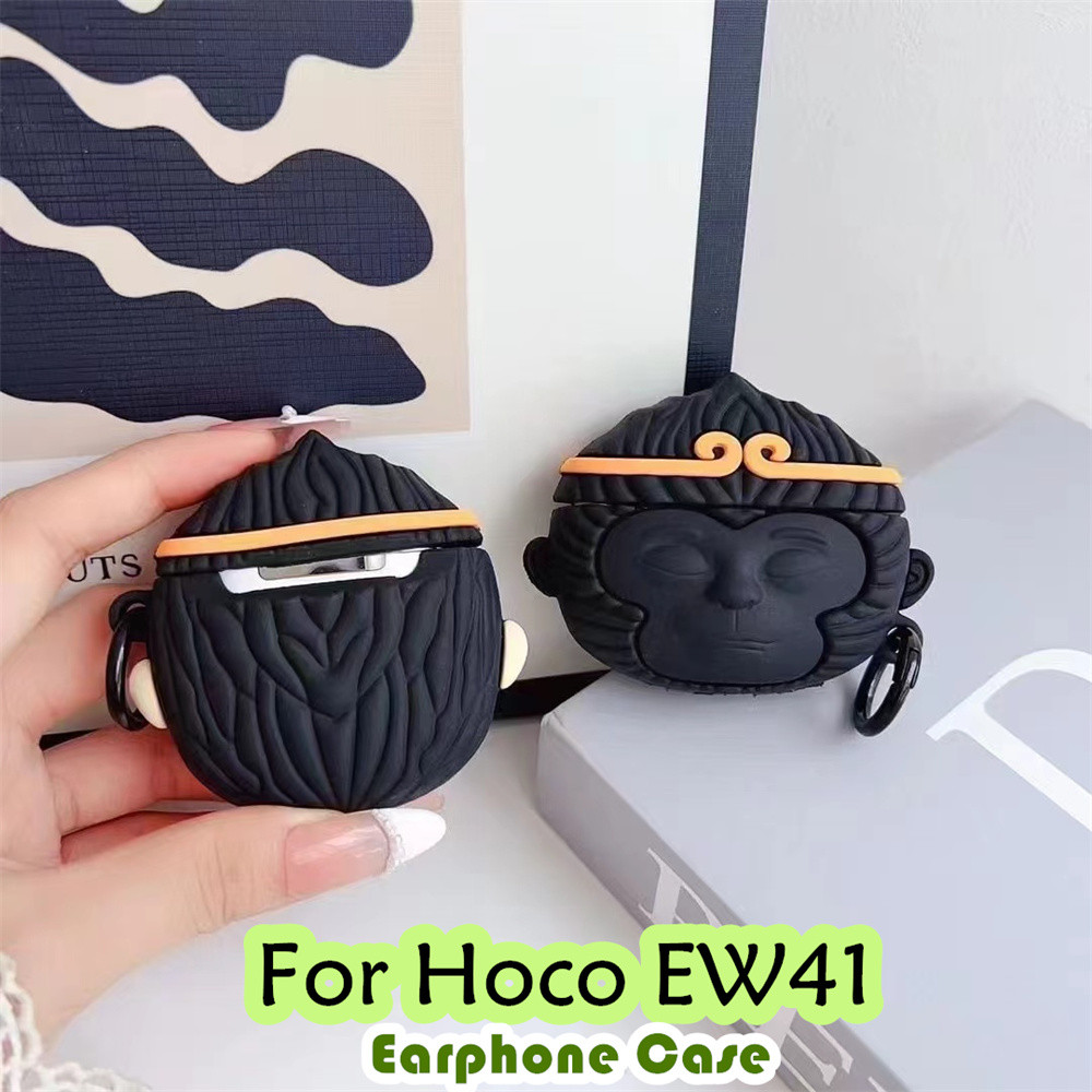 คุณภาพสูงสําหรับ Hoco EW41 Case การ์ตูนน่ารักซิลิโคนอ่อนนุ่มหูฟังกรณี ...